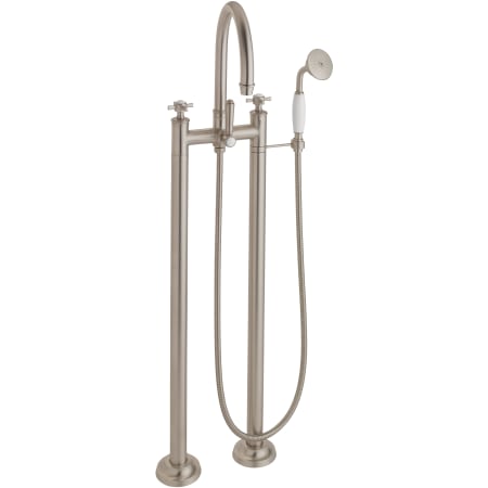 A large image of the California Faucets 1303-34.18 Satin Nickel
