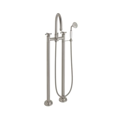 A large image of the California Faucets 1303-48X.20 Satin Nickel