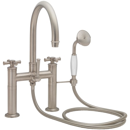 A large image of the California Faucets 1308-48X.18 Satin Nickel