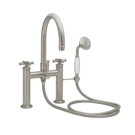 A large image of the California Faucets 1308-48X.20 Satin Nickel
