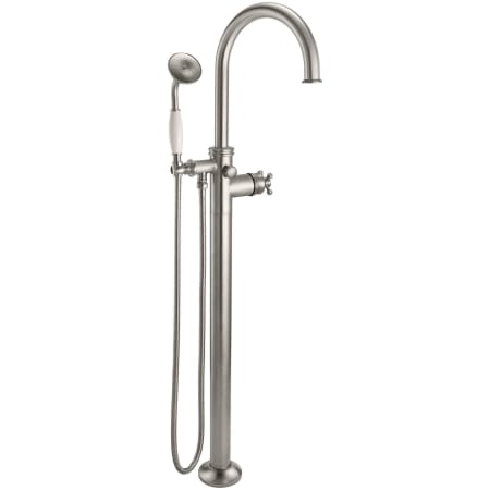 A large image of the California Faucets 1311-H47.20 Satin Nickel