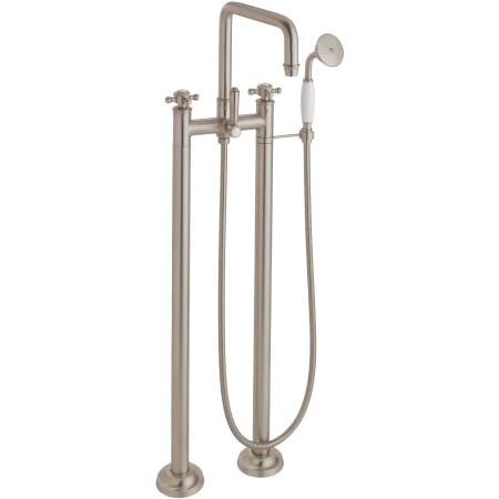 A large image of the California Faucets 1403-47.20 Satin Nickel