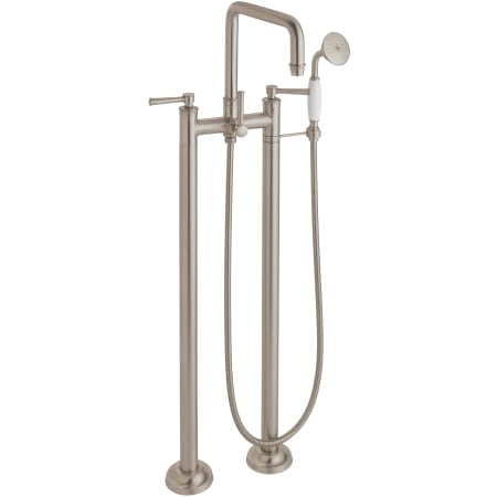 A large image of the California Faucets 1403-48.18 Satin Nickel