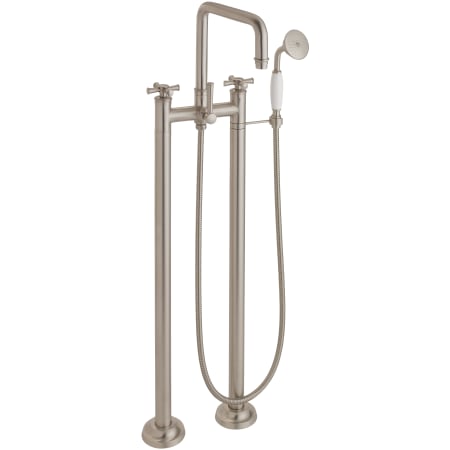 A large image of the California Faucets 1403-48X.18 Satin Nickel