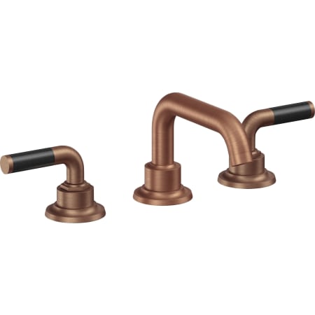 A large image of the California Faucets 3002F Antique Copper Flat