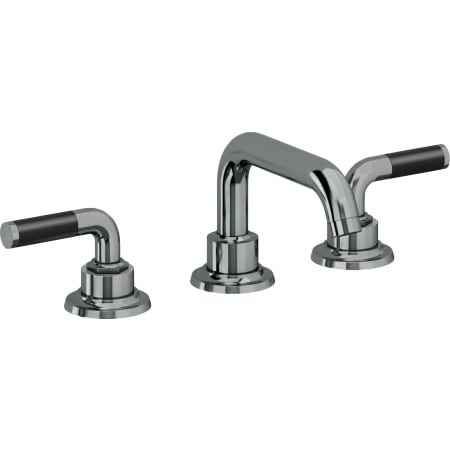 A large image of the California Faucets 3002F Black Nickel