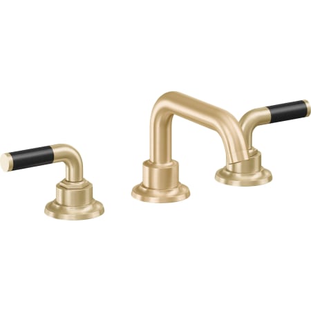 A large image of the California Faucets 3002FZBF Satin Brass