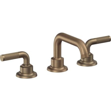 A large image of the California Faucets 3002K Antique Brass Flat