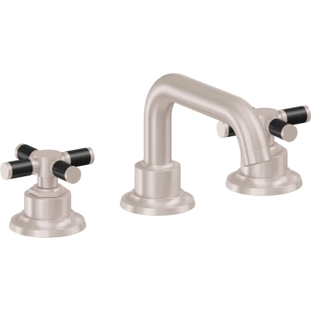 A large image of the California Faucets 3002XFZB Satin Nickel