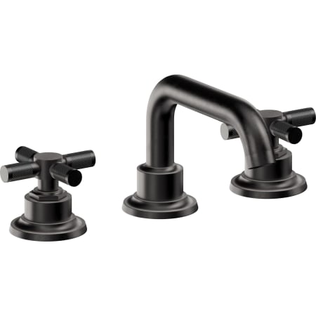A large image of the California Faucets 3002XFZBF Matte Black