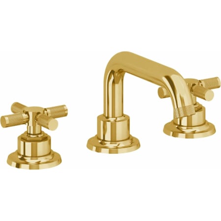 A large image of the California Faucets 3002XKZB Lifetime Polished Gold