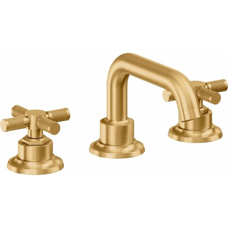 A large image of the California Faucets 3002XKZBF Lifetime Satin Gold