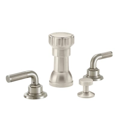 A large image of the California Faucets 3004K Satin Nickel