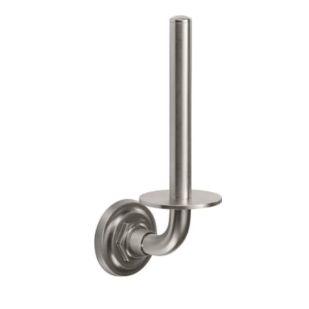 A large image of the California Faucets 30K-VTP Satin Nickel