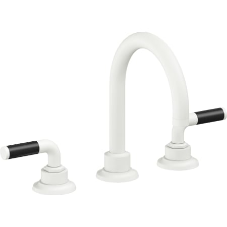 A large image of the California Faucets 3102F Matte White