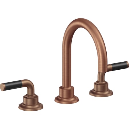 A large image of the California Faucets 3102FZBF Antique Copper Flat