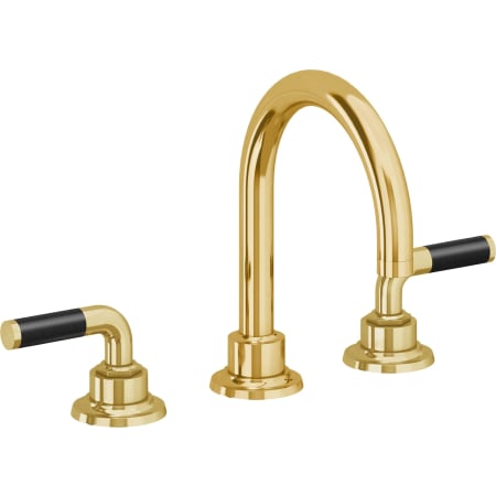 A large image of the California Faucets 3102FZBF Lifetime Polished Gold