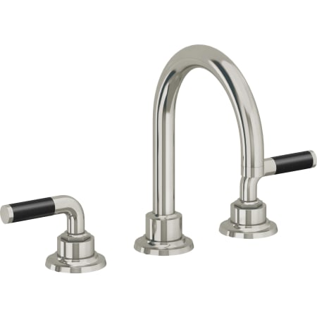 A large image of the California Faucets 3102FZBF Polished Nickel