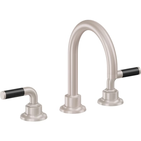 A large image of the California Faucets 3102FZBF Satin Nickel