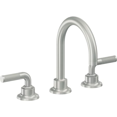 A large image of the California Faucets 3102KZBF Satin Chrome