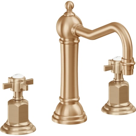 A large image of the California Faucets 3202 Satin Bronze