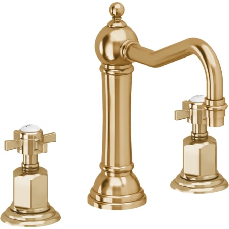 A large image of the California Faucets 3202ZB French Gold