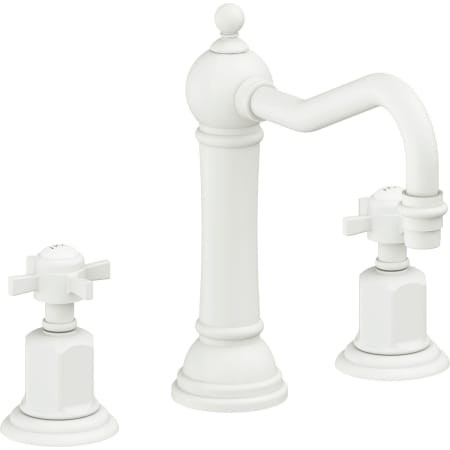 A large image of the California Faucets 3202ZB Matte White