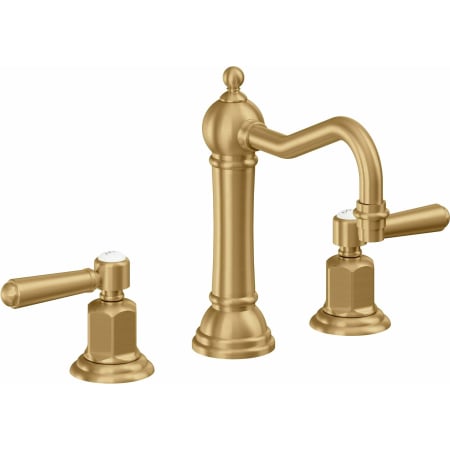 A large image of the California Faucets 3302 Lifetime Satin Gold