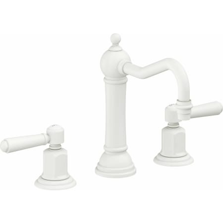 A large image of the California Faucets 3302ZBF Matte White