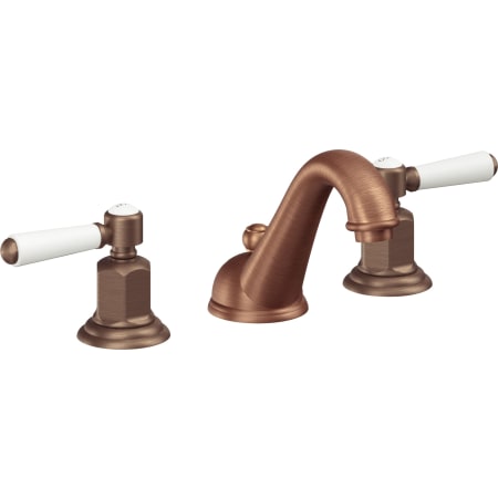 A large image of the California Faucets 3502ZBF Antique Copper Flat