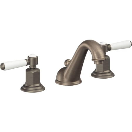 A large image of the California Faucets 3502ZBF Antique Nickel Flat