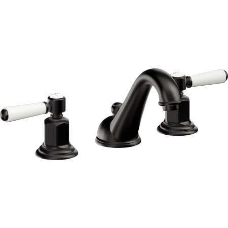 A large image of the California Faucets 3502ZBF Matte Black