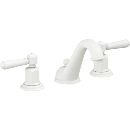 A large image of the California Faucets 3502ZBF Matte White