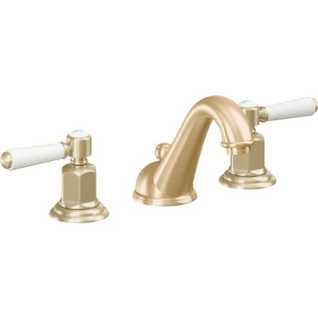 A large image of the California Faucets 3502ZBF Satin Brass