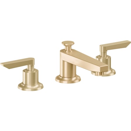 A large image of the California Faucets 4502 Satin Brass