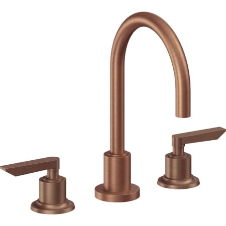 A large image of the California Faucets 4502A Antique Copper Flat