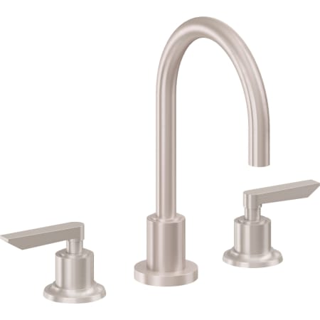 A large image of the California Faucets 4502A Satin Nickel
