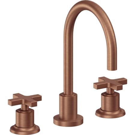 A large image of the California Faucets 4502AX Antique Copper Flat
