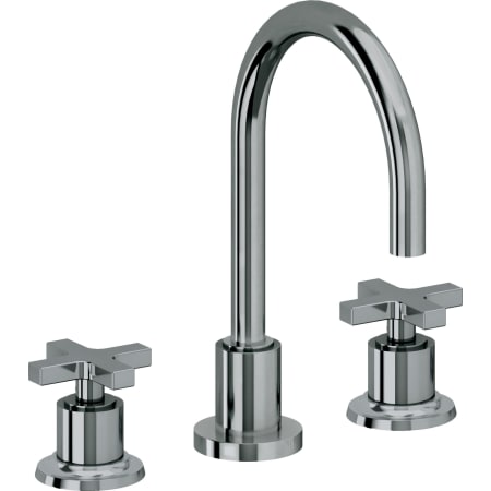 A large image of the California Faucets 4502AX Black Nickel