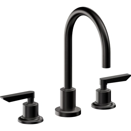 A large image of the California Faucets 4502AZB Matte Black