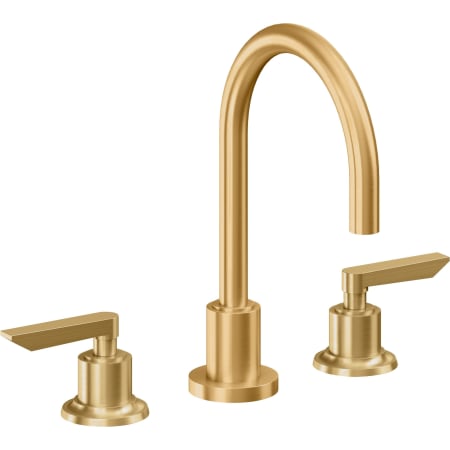 A large image of the California Faucets 4502AZBF Lifetime Satin Gold
