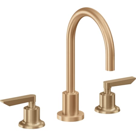 A large image of the California Faucets 4502AZBF Satin Bronze