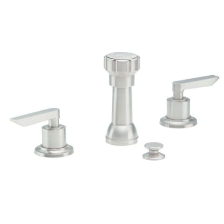 A large image of the California Faucets 4504 Satin Nickel