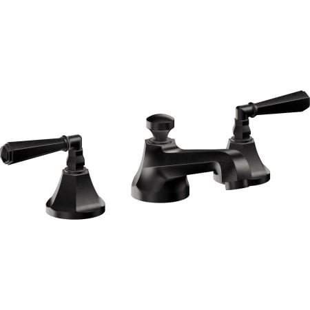 A large image of the California Faucets 4602 Matte Black