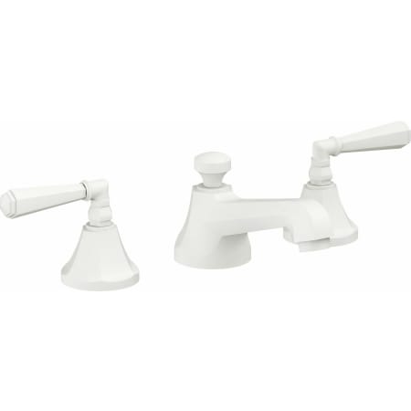 A large image of the California Faucets 4602ZB Matte White