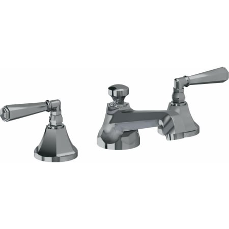 A large image of the California Faucets 4602ZBF Black Nickel