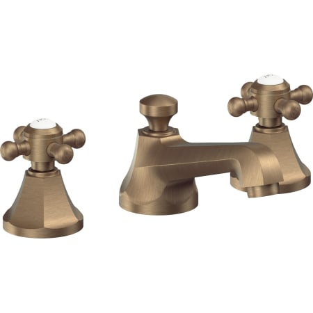 A large image of the California Faucets 4702 Antique Brass Flat
