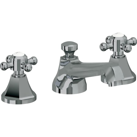 A large image of the California Faucets 4702 Black Nickel
