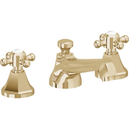A large image of the California Faucets 4702 Polished Brass