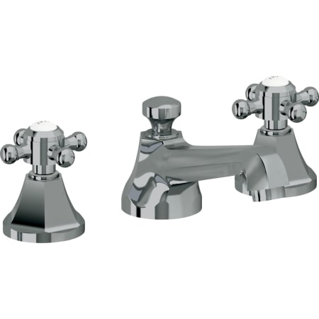 A large image of the California Faucets 4702ZBF Black Nickel